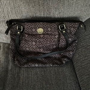 Gently used, no stains, straps in excellent condition - like new